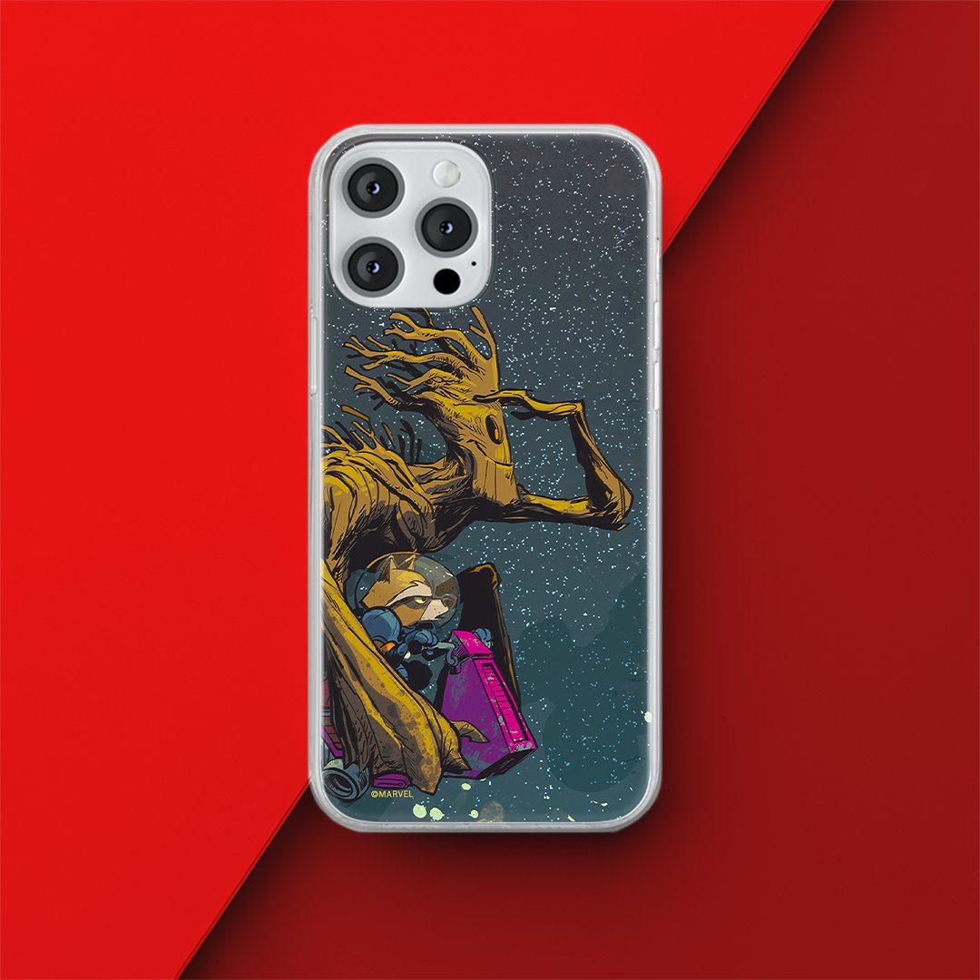 Etui Strażnicy Galaktyki 003 Marvel Nadruk pełny Granatowy Producent: Xiaomi, Model: REDMI 12C/ REDMI 11A