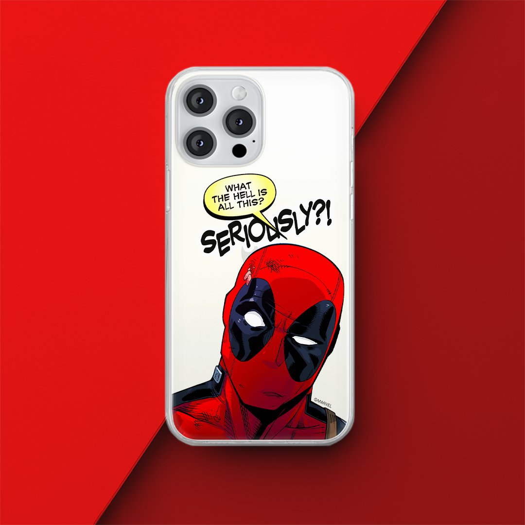 Etui Deadpool 010 Marvel Nadruk częściowy Przeźroczysty Producent: OnePlus, Model: NORD 2T 5G
