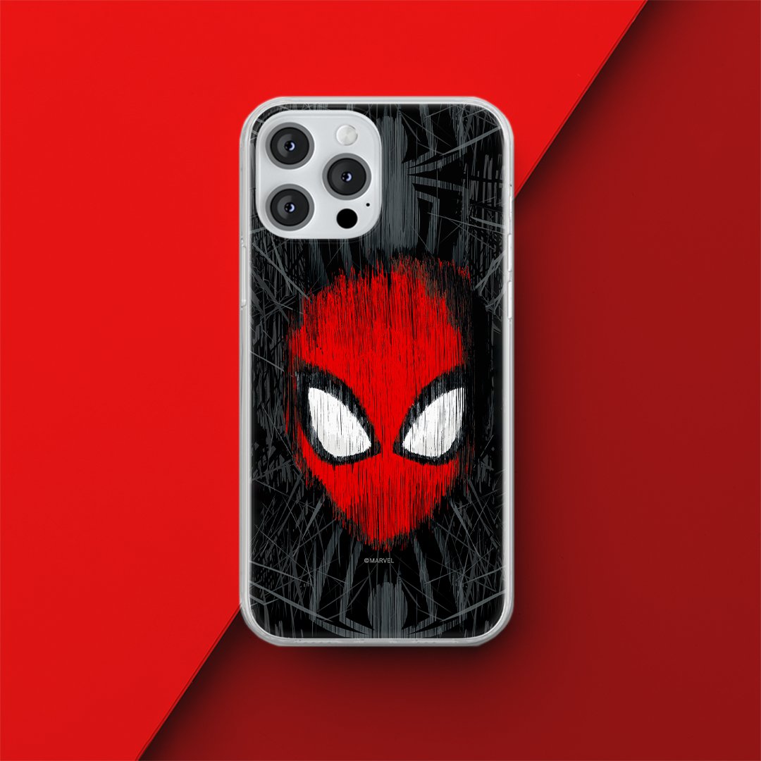 Etui Spider Man 002 Marvel Nadruk pełny Czarny Producent: Samsung, Model: A21s