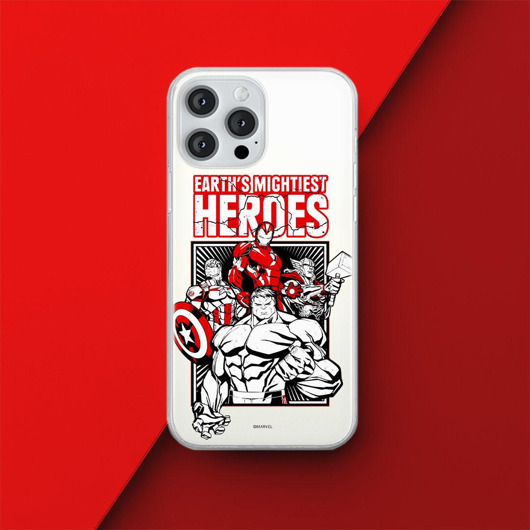 Etui Avengers 005 Marvel Nadruk częściowy Przeźroczysty Producent: Xiaomi, Model: MI 11i/ REDMI K40/K40 PRO/POCO F3/ F3 PRO