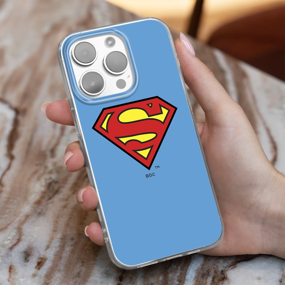 Etui Superman 002 DC Nadruk pełny Niebieski Producent: Samsung, Model: M33 5G