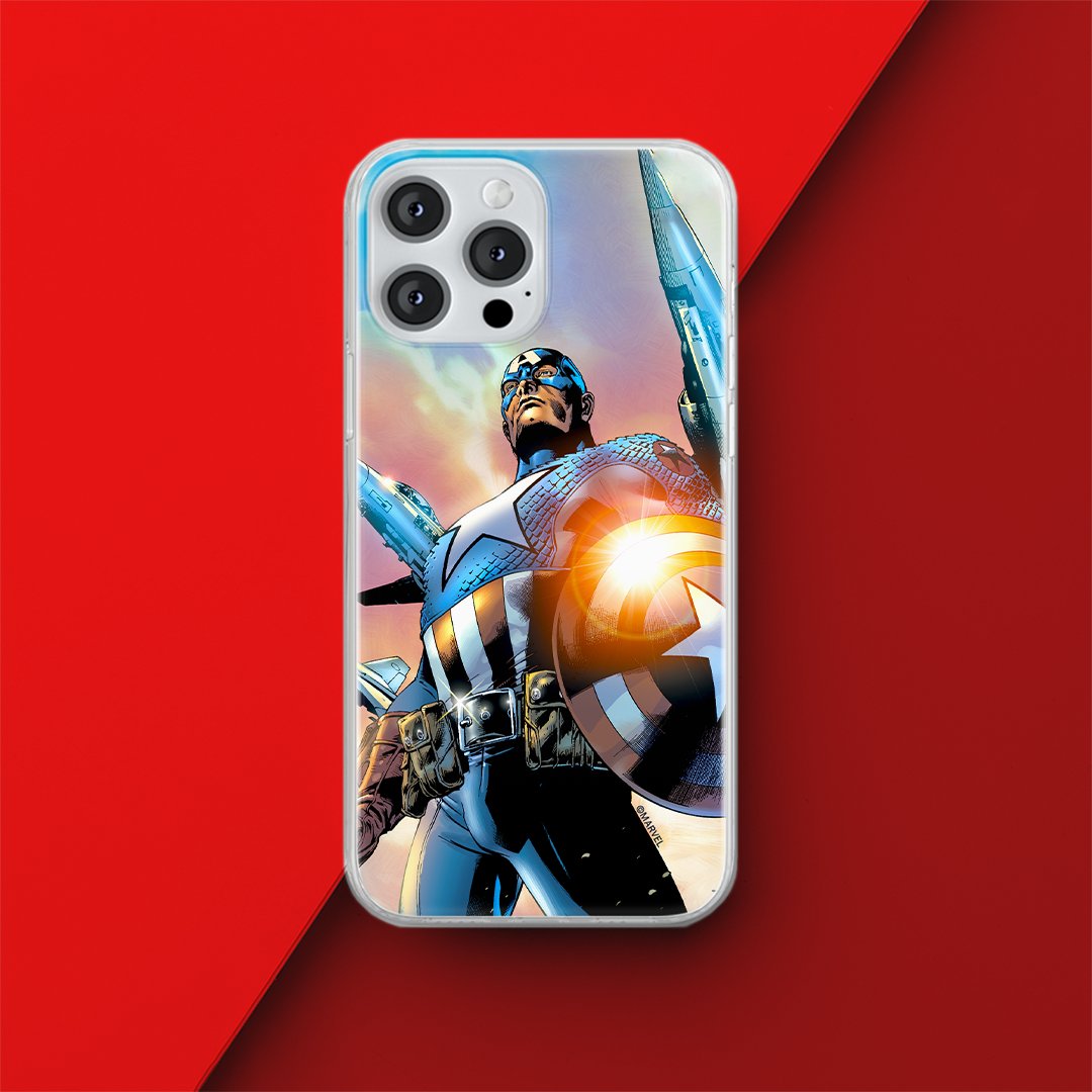 Etui Kapitan Ameryka 015 Marvel Nadruk pełny Wielobarwny Producent: Xiaomi, Model: REDMI NOTE 12 4G
