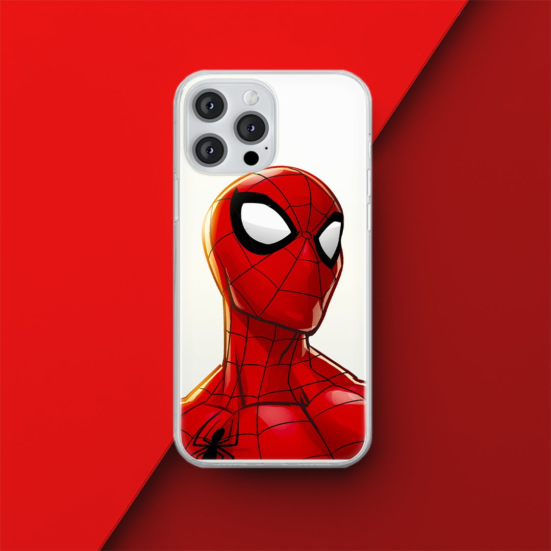 Etui Spider Man 003 Marvel Nadruk częściowy Przeźroczysty Producent: Samsung, Model: M13 4G/ M23 5G/ F23