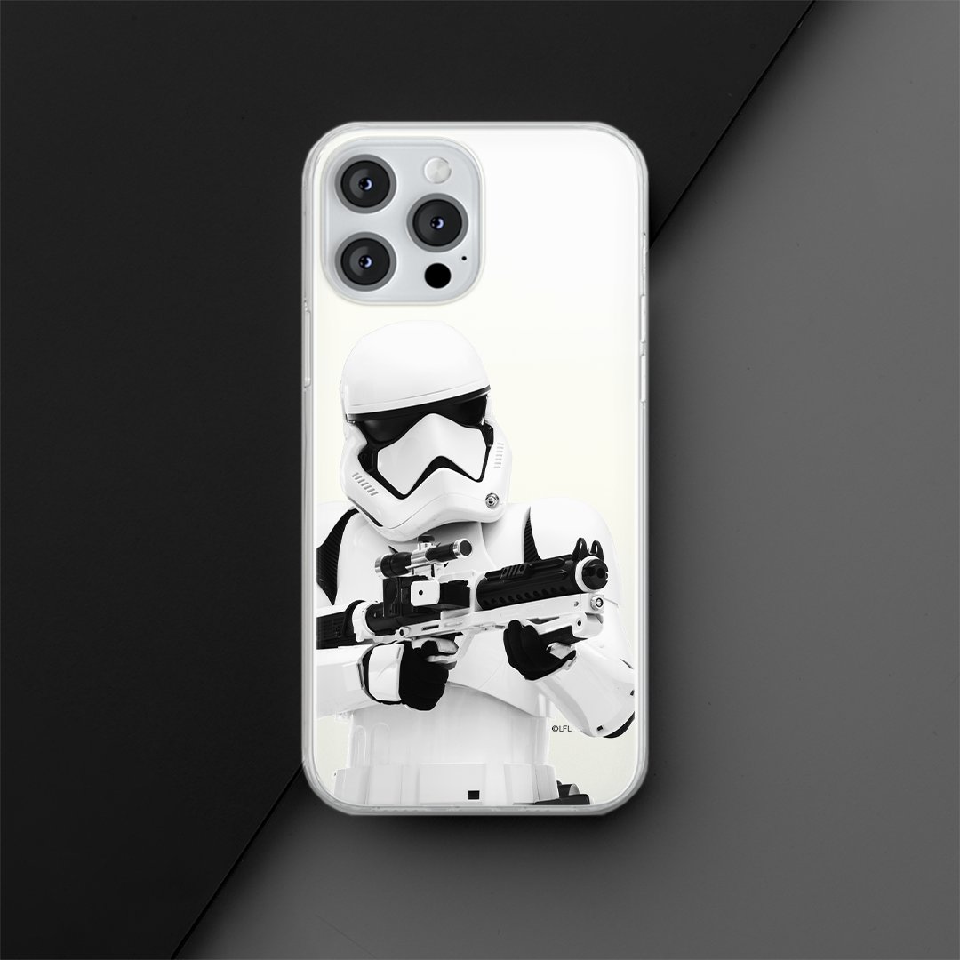 Etui Szturmowiec 007 Star Wars Nadruk częściowy Przeźroczysty Producent: Samsung, Model: S23 PLUS