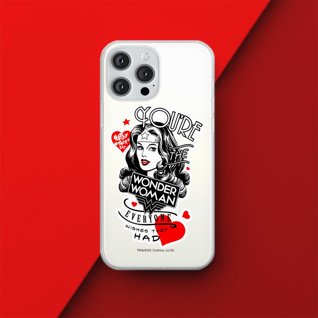Etui Wonder Woman 014 DC Nadruk częściowy Przeźroczysty Producent: Xiaomi, Model: REDMI 12C/ REDMI 11A
