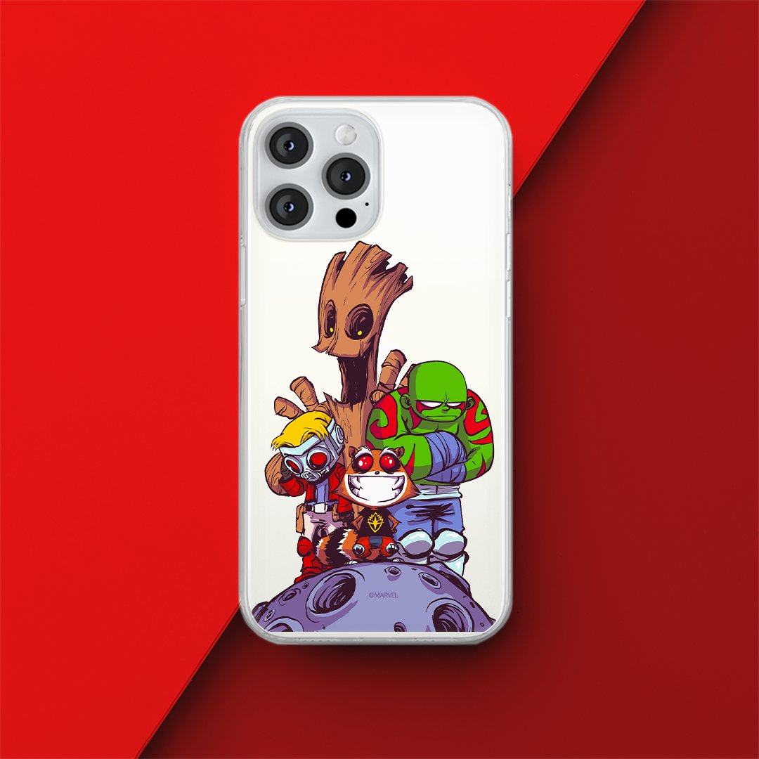 Etui Strażnicy Galaktyki 017 Marvel Nadruk częściowy Przeźroczysty Producent: Samsung, Model: A34 5G