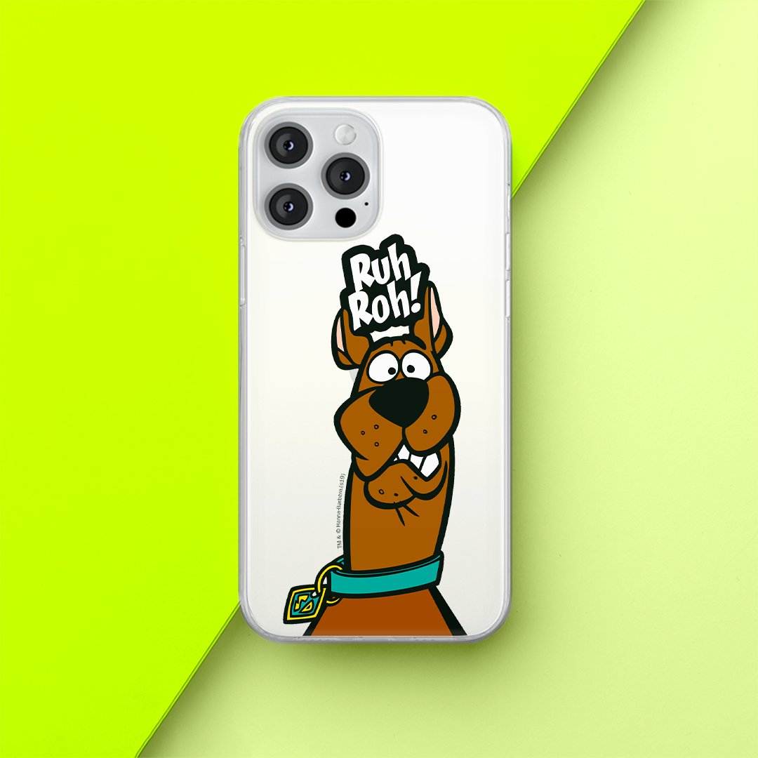 Etui Scooby Doo 007 Scooby Doo Nadruk częściowy Przeźroczysty Producent: Samsung, Model: S23