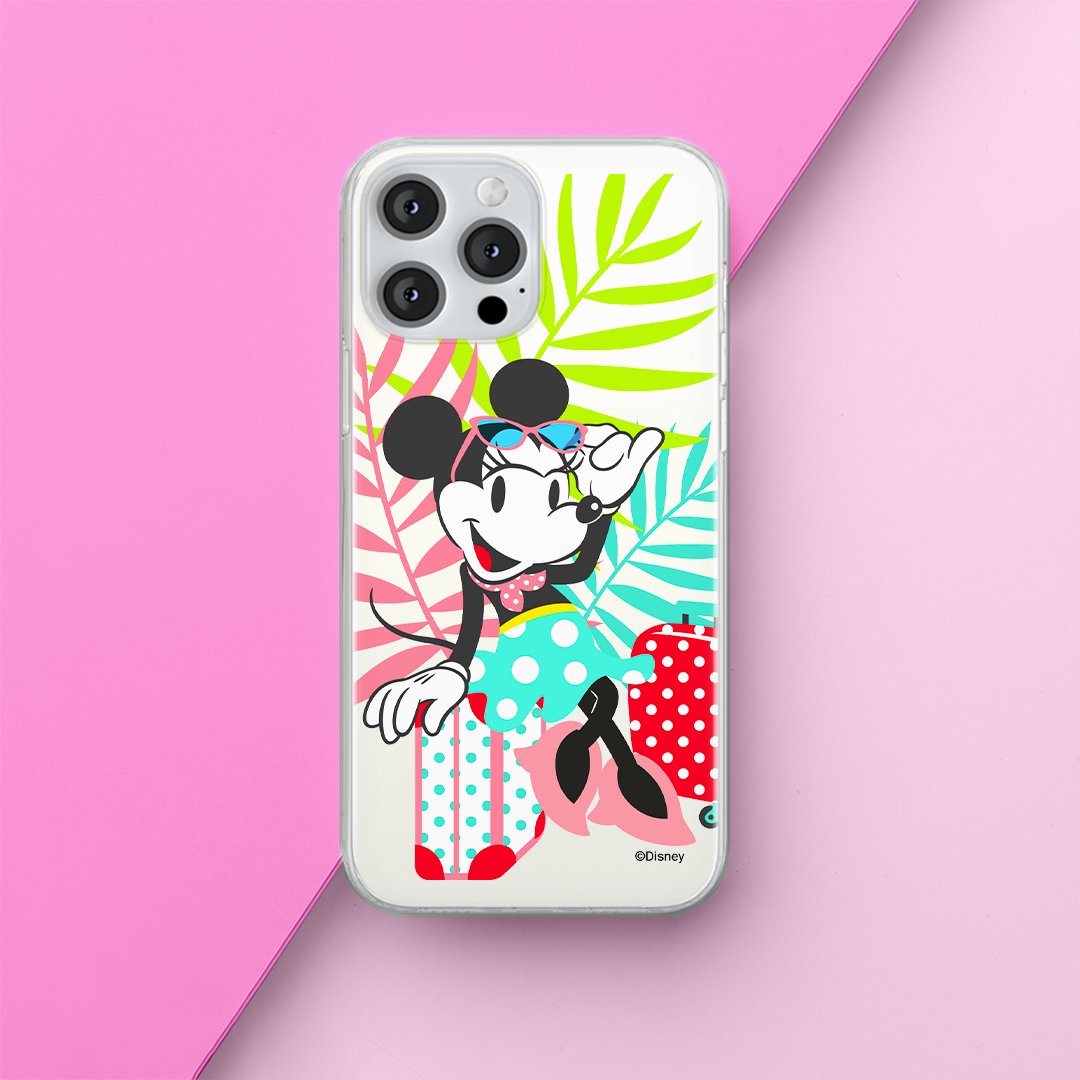 Etui Minnie 029 Disney Nadruk częściowy Przeźroczysty Producent: Xiaomi, Model: 13