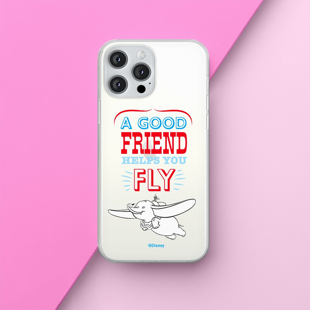Etui Dumbo 004 Disney Nadruk częściowy Przeźroczysty Producent: OPPO, Model: RENO 7 5G
