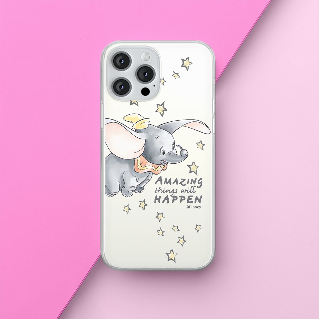 Etui Dumbo 010 Disney Nadruk częściowy Przeźroczysty Producent: Realme, Model: C55