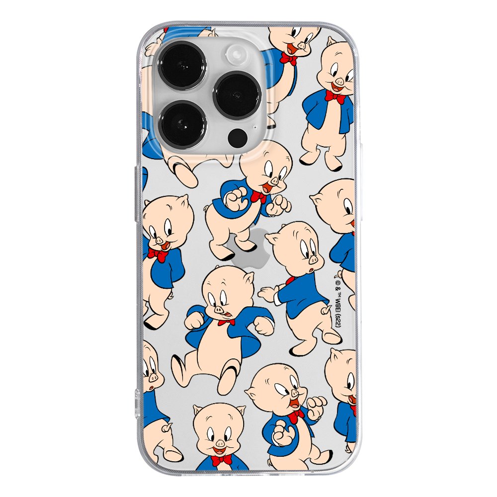 Etui dedykowane do Google PIXEL 7 PRO wzór:  Prosiak Porky 001 oryginalne i oficjalnie licencjonowane