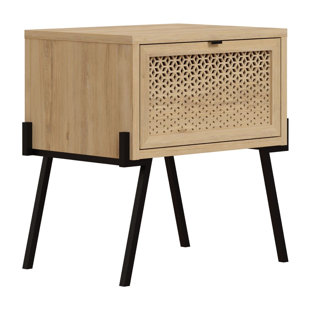 Szafka nocna w dekorze dębu Ecrin – Marckeric