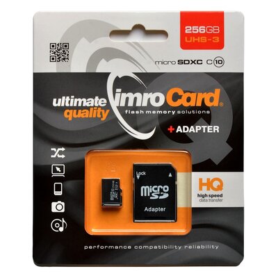 IMRO MicroSDXC 256 GB Class 10 UHS-III 2_409499