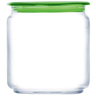 Słoik z pokrywką Plano 750 ml zielony LUMINARC