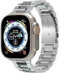 Spigen Pasek Band Modern Fit 316L do Apple Watch 49/45/44/42 mm, srebrny