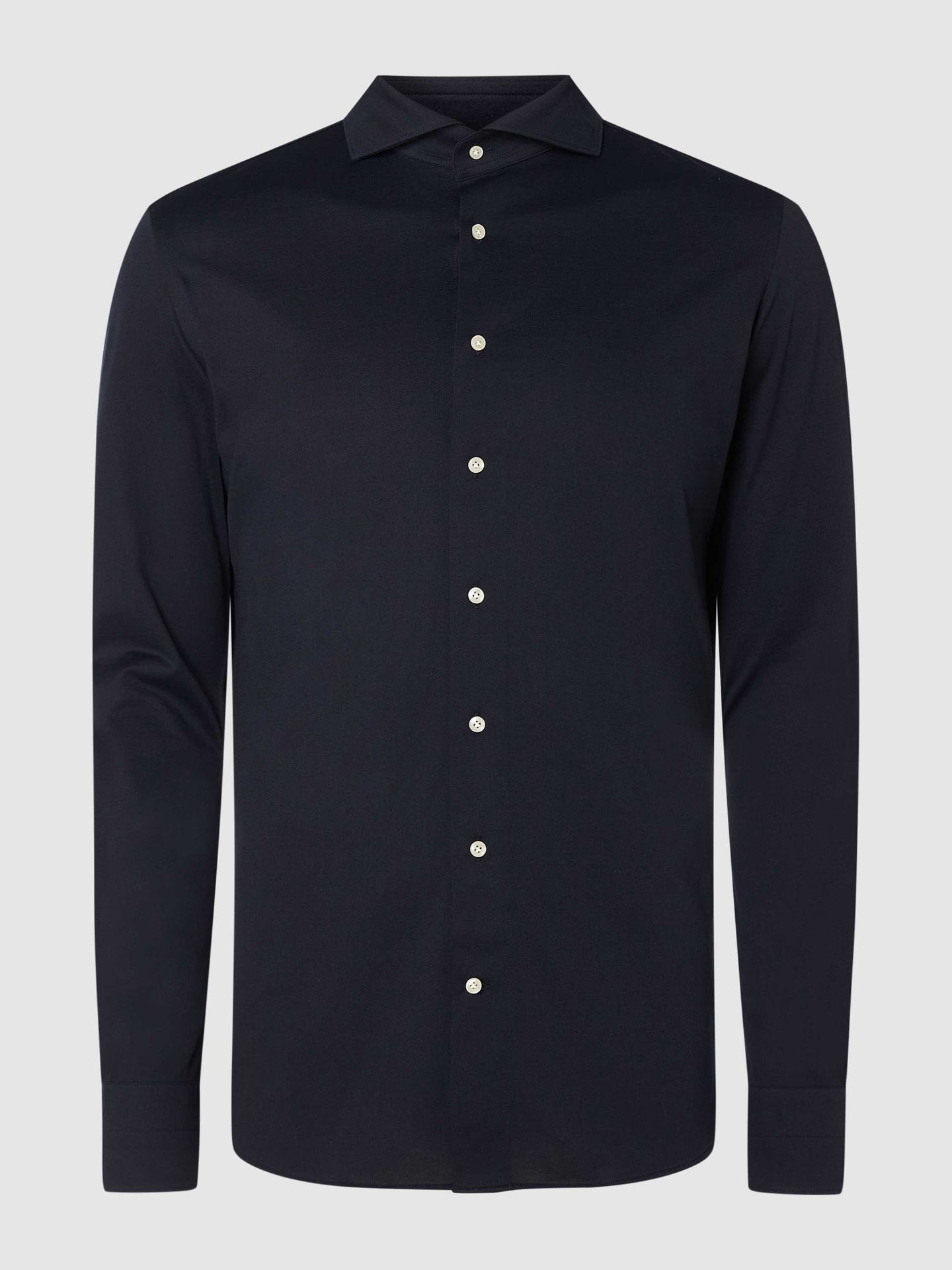 Koszula biznesowa o kroju regular fit z mieszanki bawełny