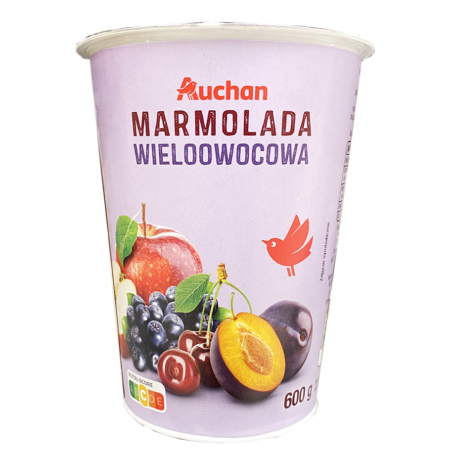 Auchan - Marmolada wieloowocowa