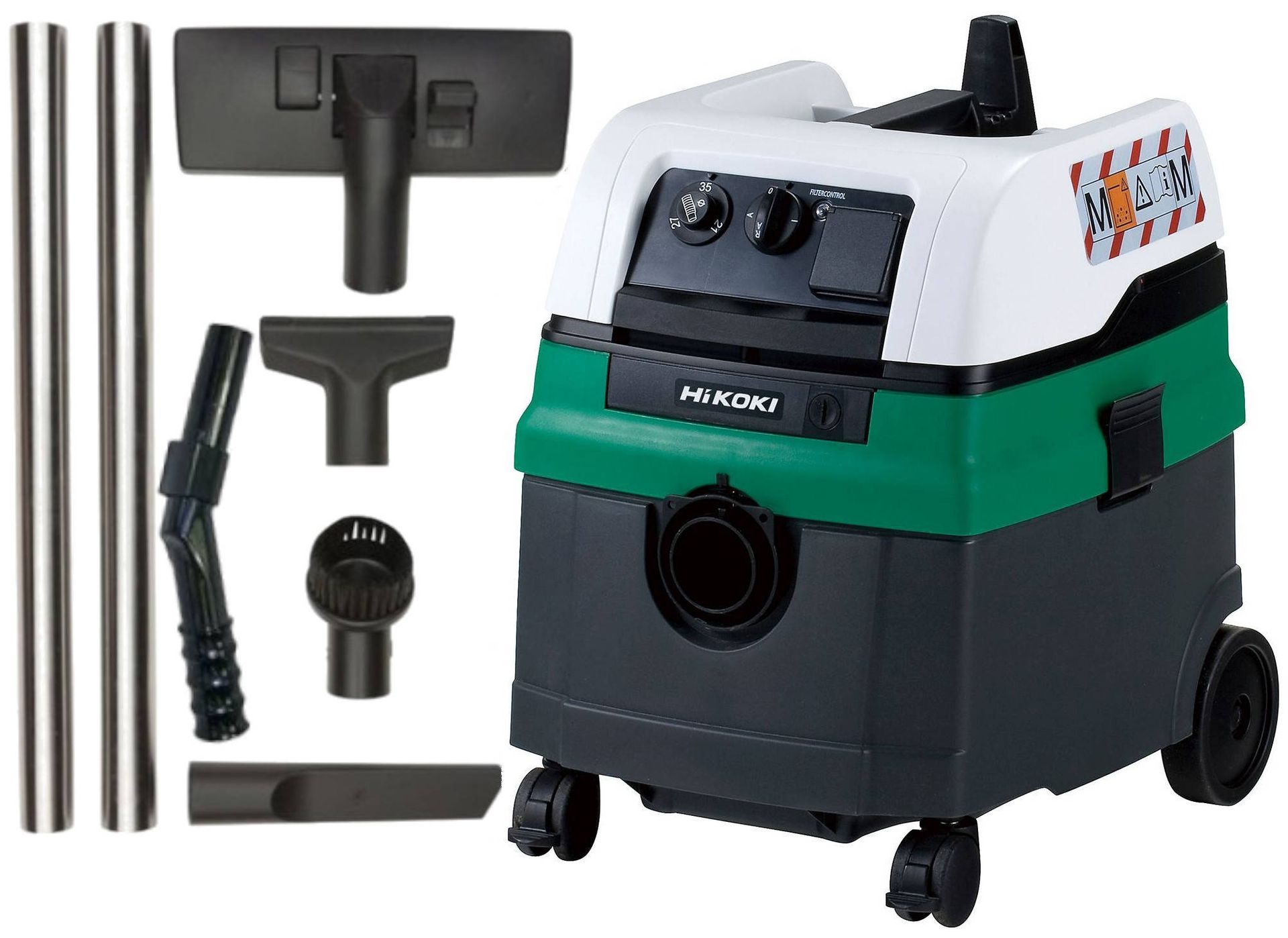 Hikoki RP250YDMWAZ odkurzacz przemysłowy 25 litrów 1200W klasa M