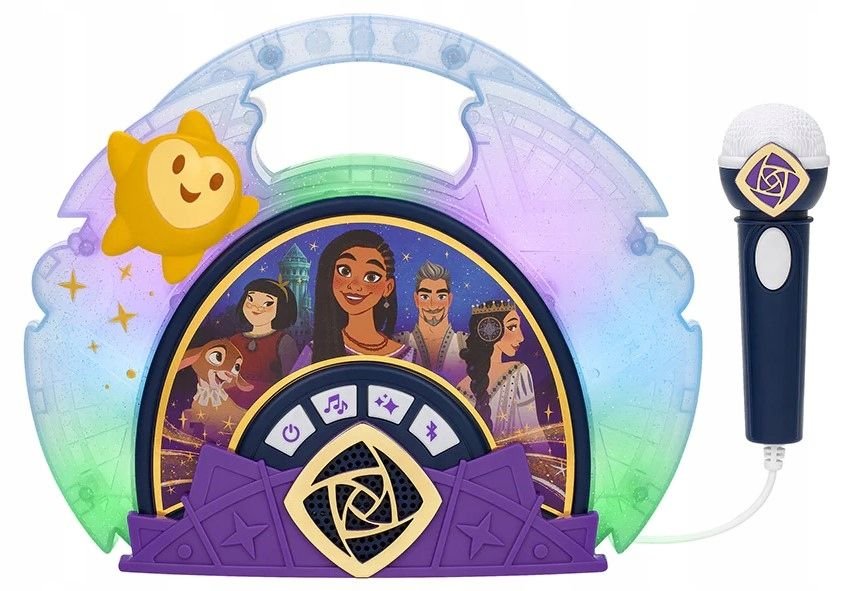Boombox Głośnik Bluetooth + Mikrofon Karaoke 2w1 Wish Życzenie Disney / Wh-115.emv23mi
