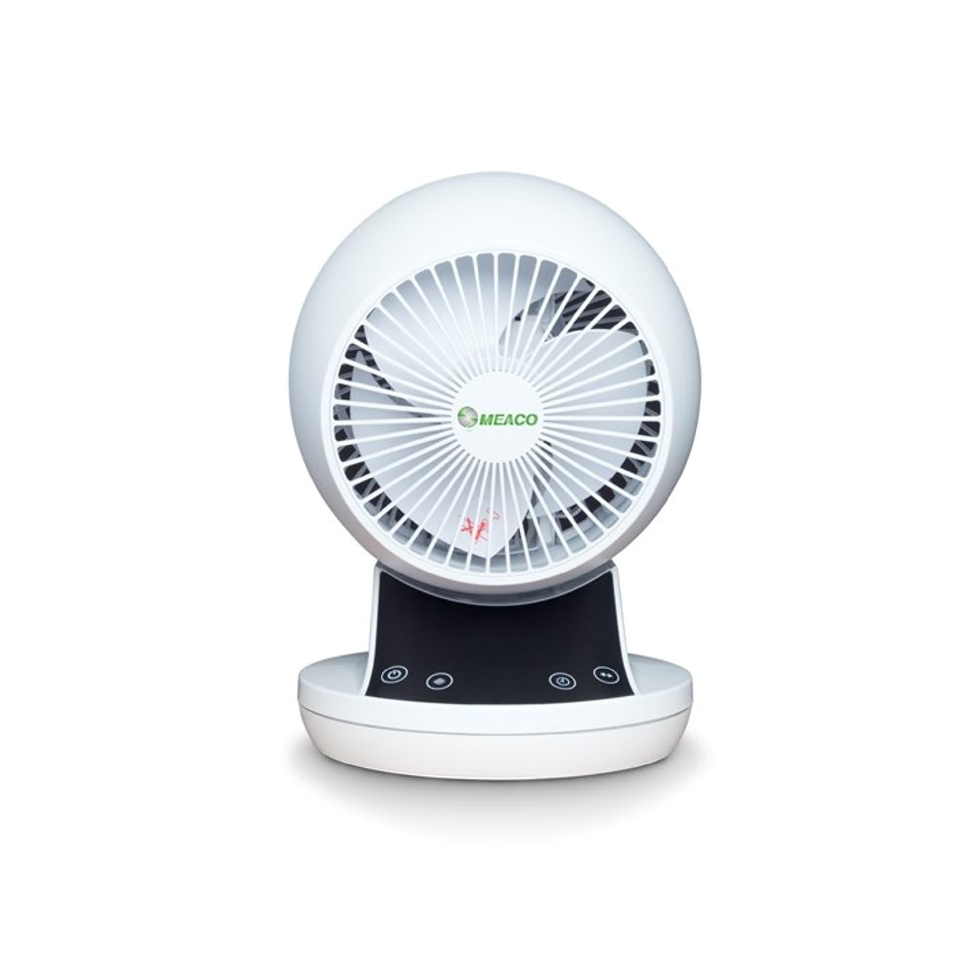 MEACO Air Circulator MeacoFan 360 Table Fan Number of speeds 12 10 W Oscillation White