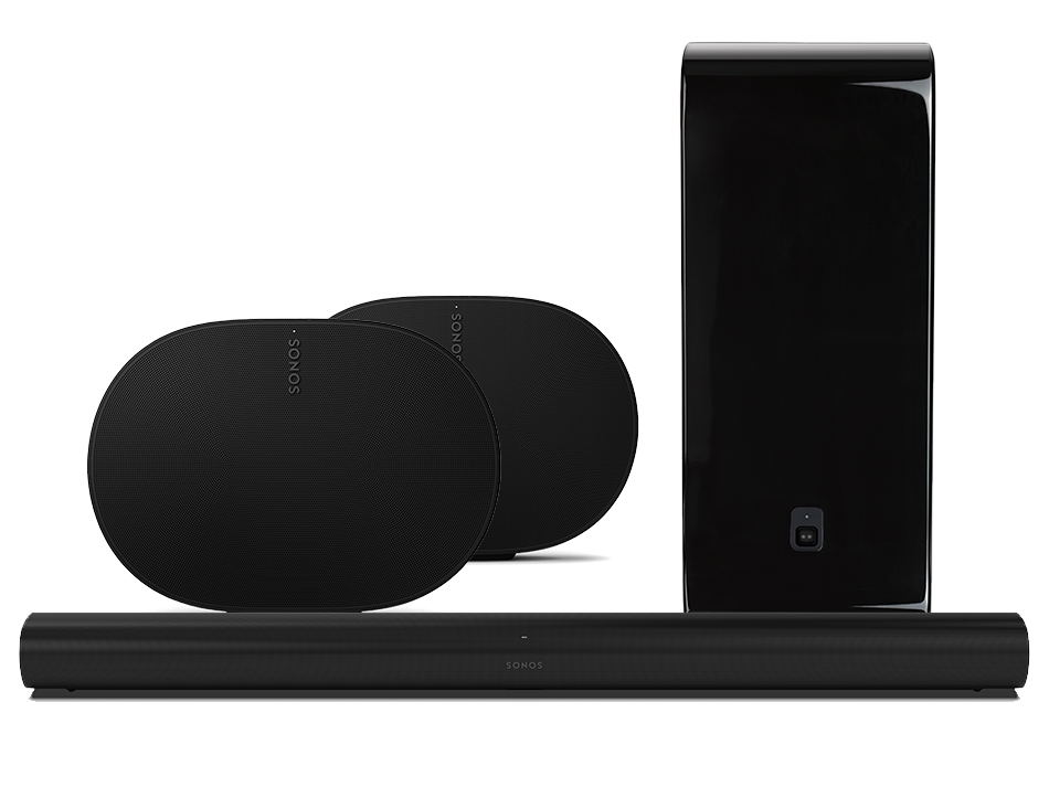 Sonos ARC + Era 300 x 2 + Sub (Gen 3) (czarny)