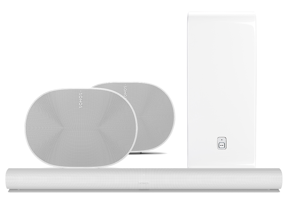 Sonos ARC + Era 300 x 2 + Sub (Gen 3) (biały)