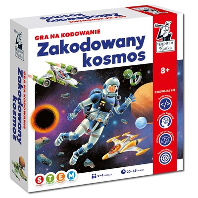 Edgard Zakodowany kosmos Gra na kodowanie - Adam Pękalski