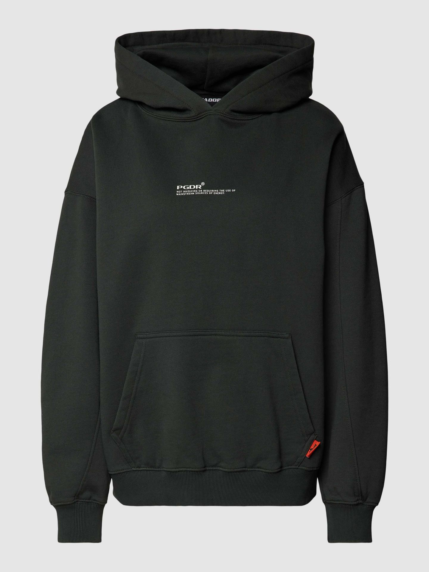Bluza o kroju oversized z kapturem i kieszenią kangurką model ‘NAVISK’