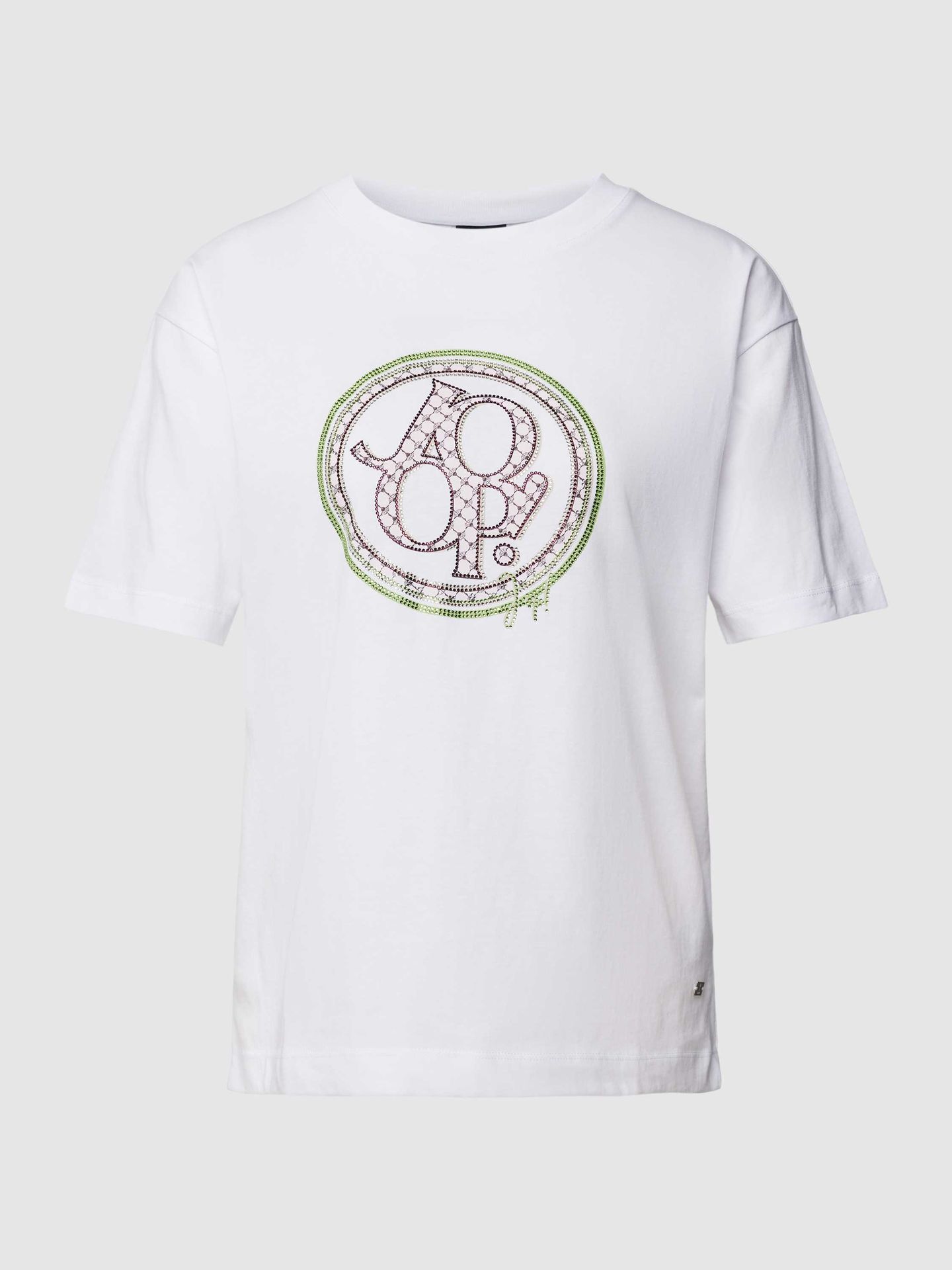 T-shirt z okrągłym dekoltem