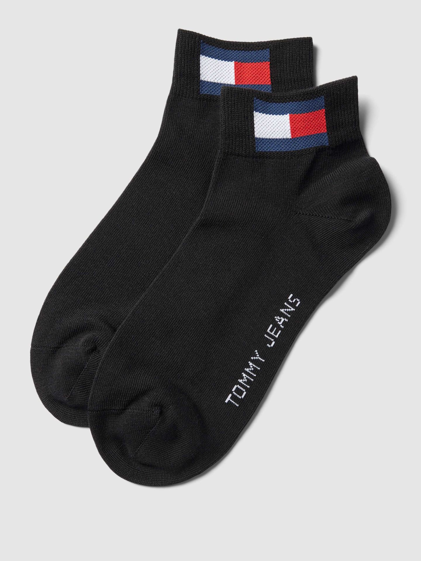 Krótkie skarpety z nadrukiem z logo w zestawie 2 szt.