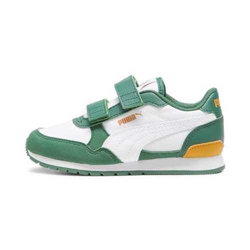 PUMA Unisex Dzieci St Runner V3 NL V PS Sneakersy, Biała herbata imbirowa, 35 EU, Vine Puma Biała herbata imbirowa, 35 EU