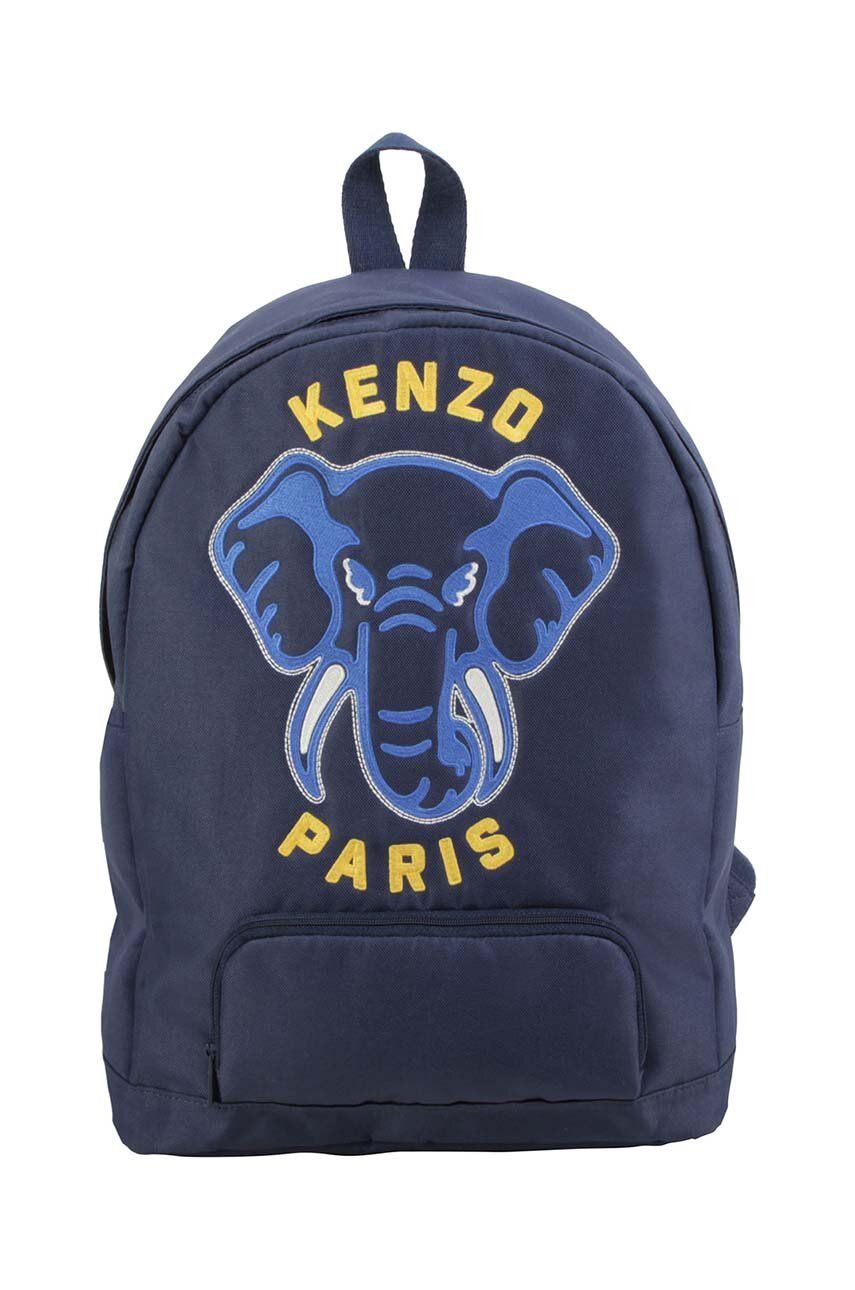 Kenzo Kids plecak dziecięcy kolor niebieski mały z aplikacją - Kenzo kids