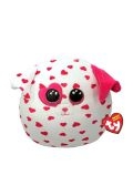 Maskotka-poduszka TY Squishy Beanies BEAU pies w serduszka 22cm 39270