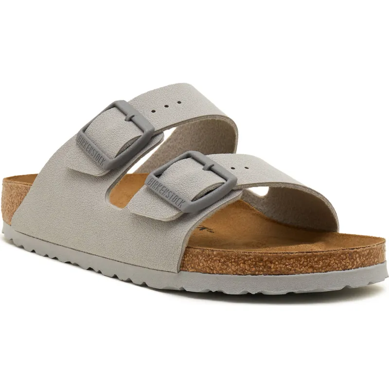 Birkenstock Klapki Arizona z dodatkiem skóry narrow fit
