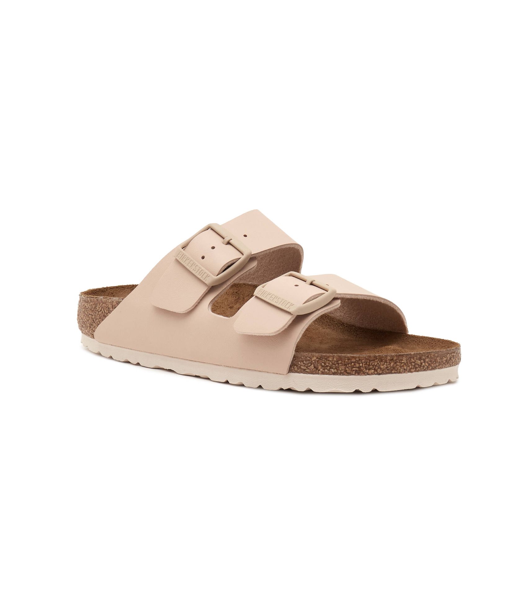 Birkenstock Klapki Arizona z dodatkiem skóry narrow fit
