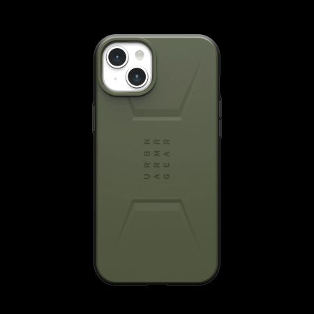 UAG Civilian Magsafe do iPhone 15 Plus olive