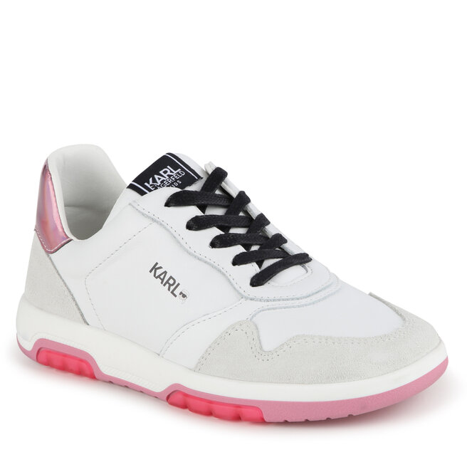 Sneakersy Karl Lagerfeld Kids Z30008 S White 10P