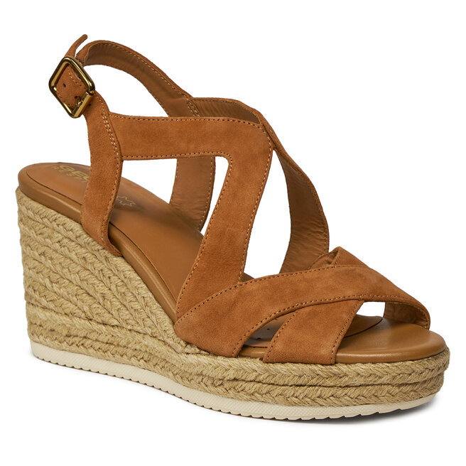 Espadryle Geox D Ponza D35GVC 00021 C6001 Cognac