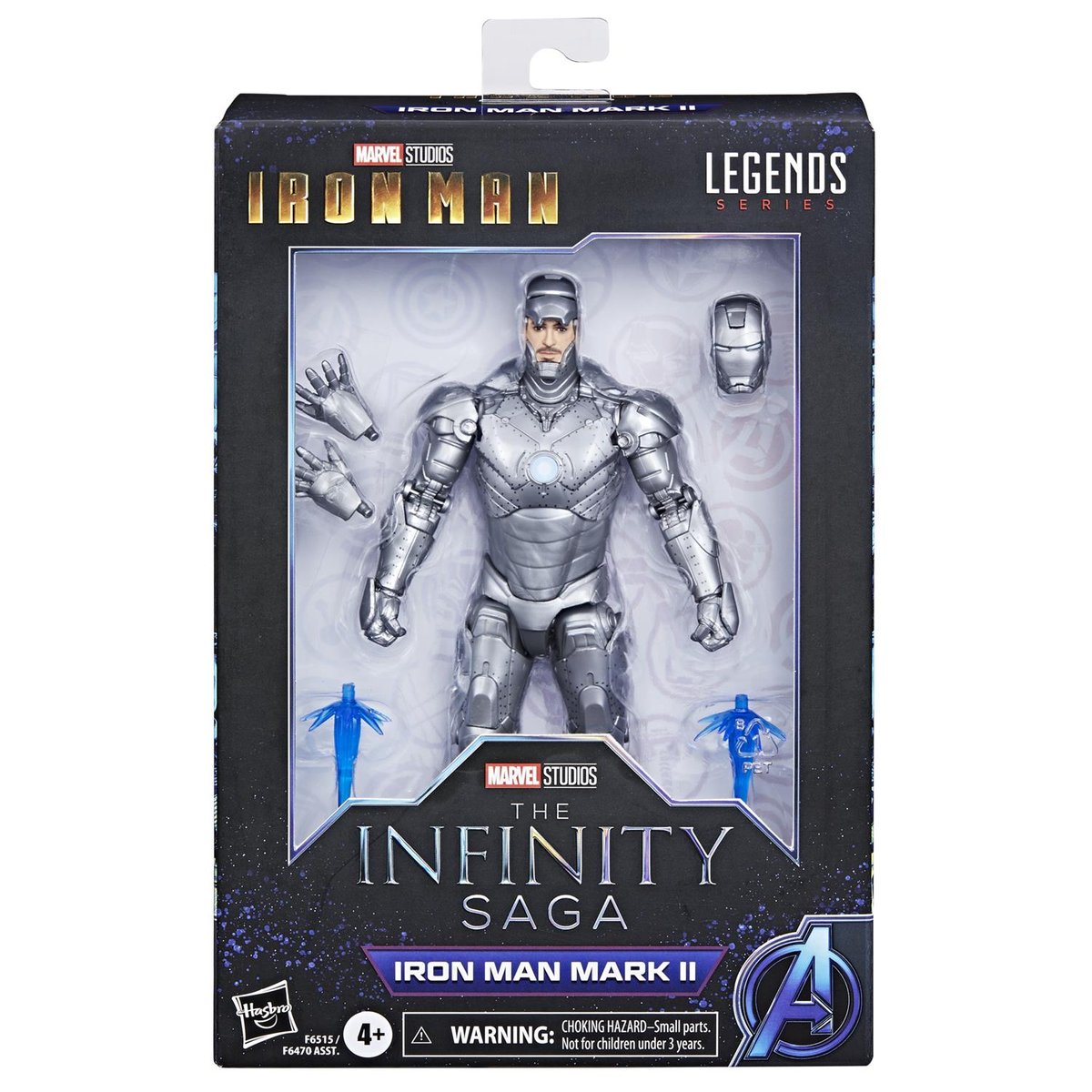 Marvel Hasbro Legends Series Iron Man Mark II, Iron Man kolekcjonerskie 6-calowe figurki, figurki legend
