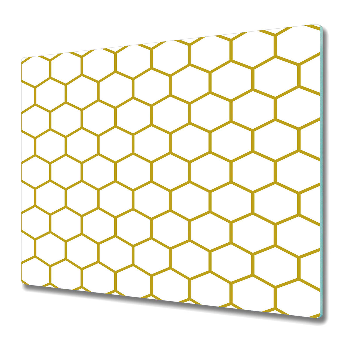 Nowoczesna Deska Kuchenna 60x52 cm - Plaster miodu