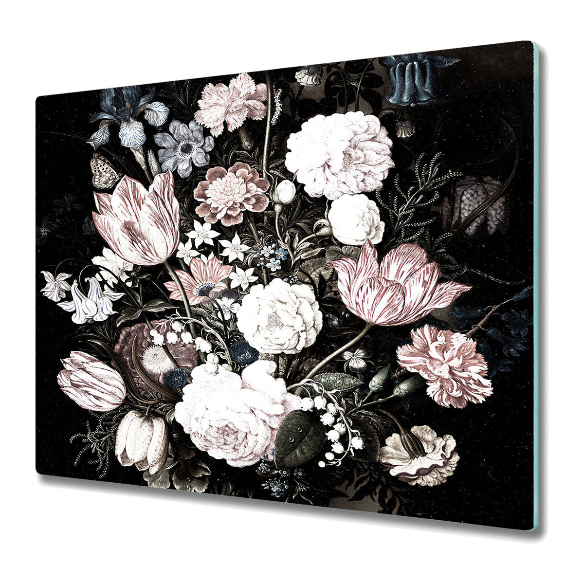 Deska Do Krojenia ze Szkła Hartowanego 60x52 cm - Holenderska sztuka