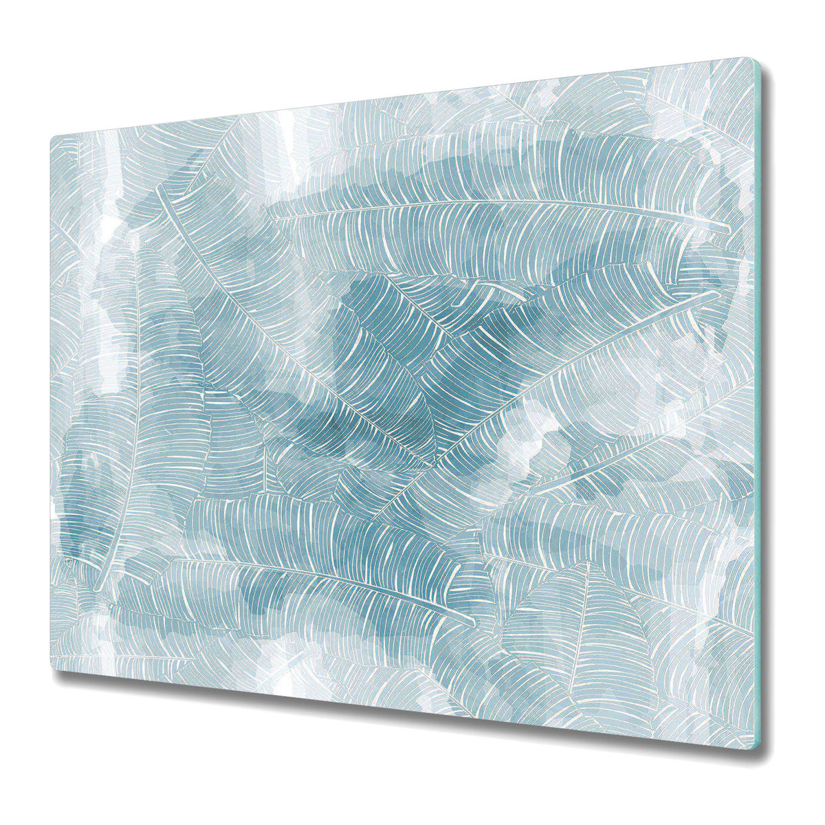 Nowoczesna Deska Kuchenna - Osłonka 60x52 cm - Tropikalny wzór