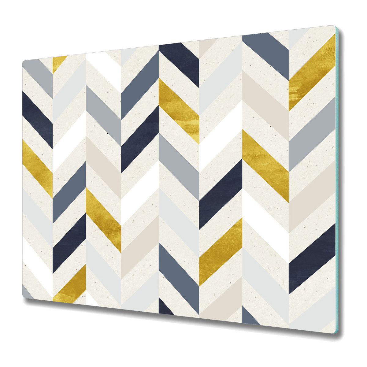 Funkcjonalna Deska Kuchenna - Osłona indukcji 60x52 cm - Kolorowe wektory