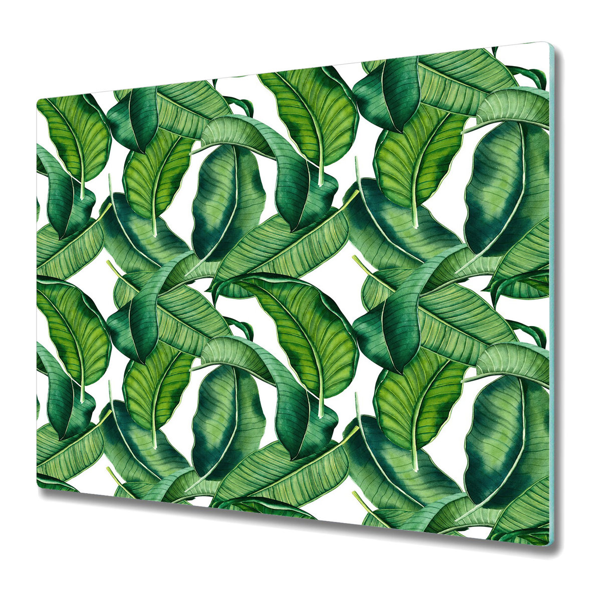 Szklane Deski Kuchenne z Unikalnymi Wzorami 60x52 cm - Botaniczne liście