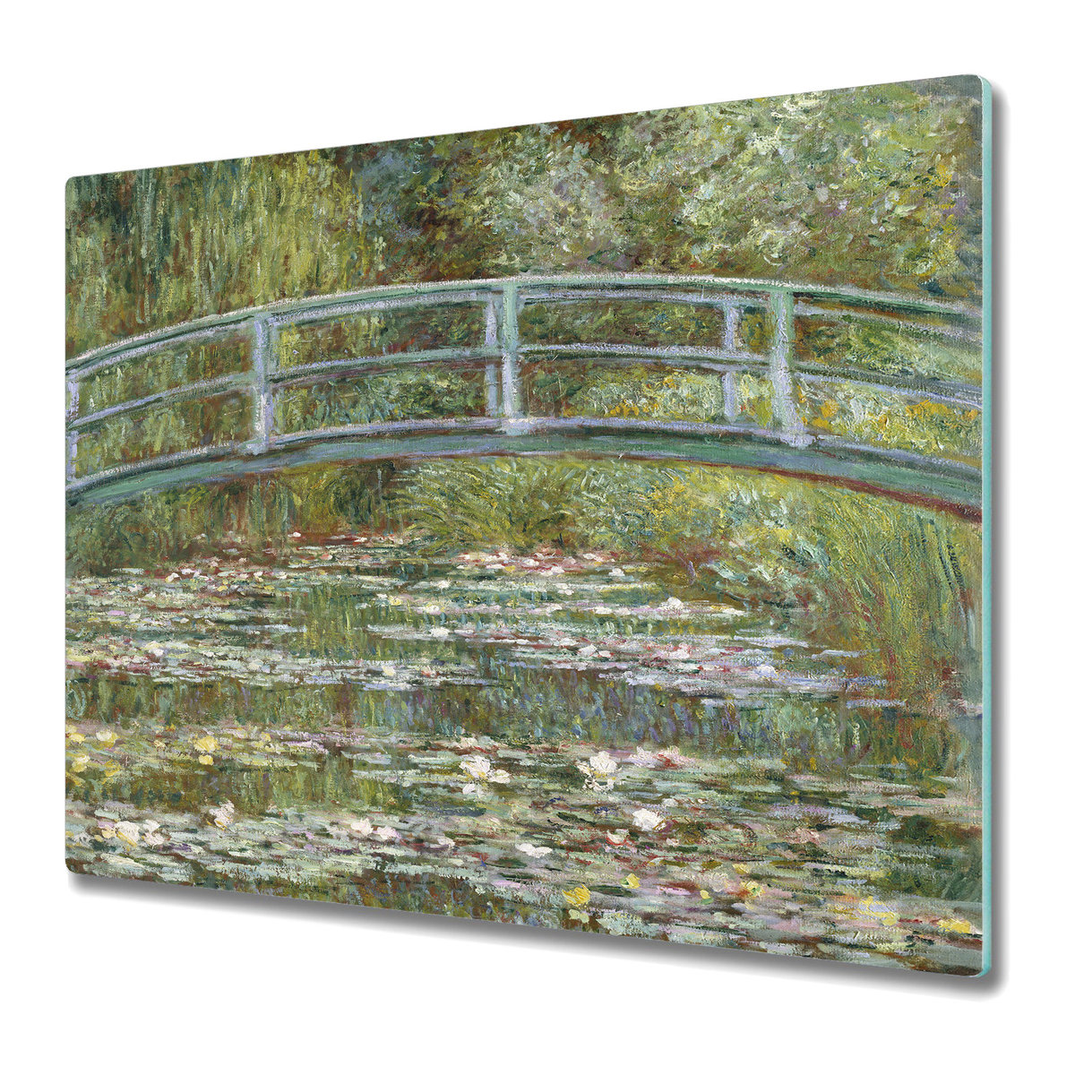Nowoczesna Deska Kuchenna - Osłonka 60x52 cm - Obraz most
