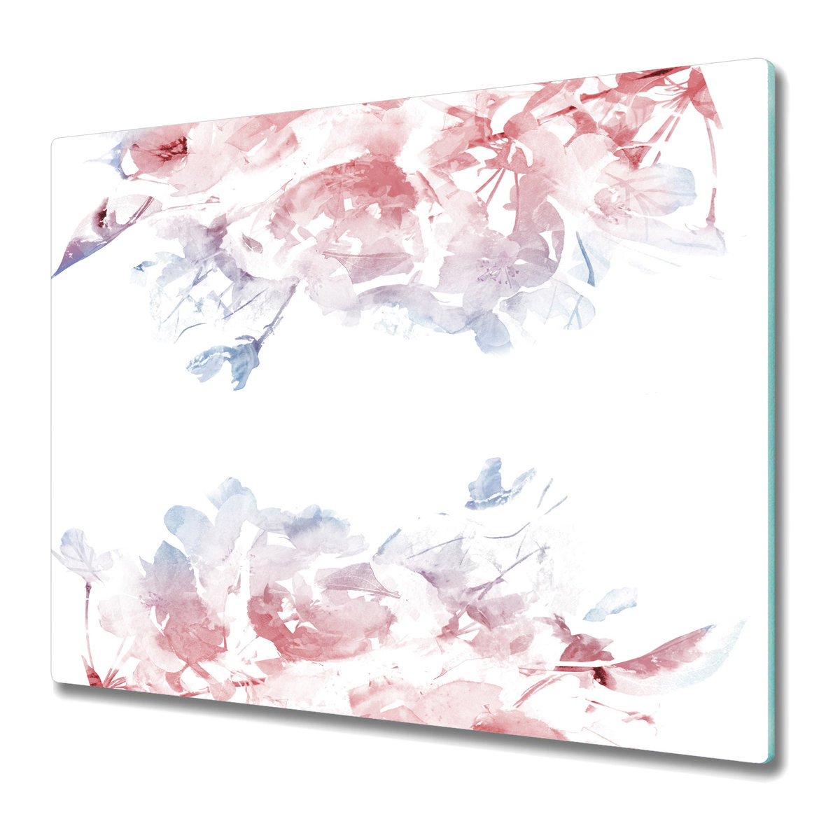 Deska Kuchenna z Printem 60x52 cm - Pastelowe róże