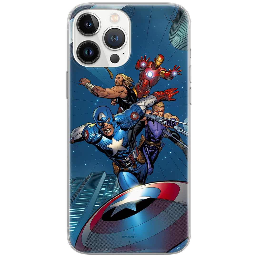 Etui dedykowane do Xiaomi REDMI NOTE 12 4G wzór:  Avengers 008 oryginalne i oficjalnie licencjonowane