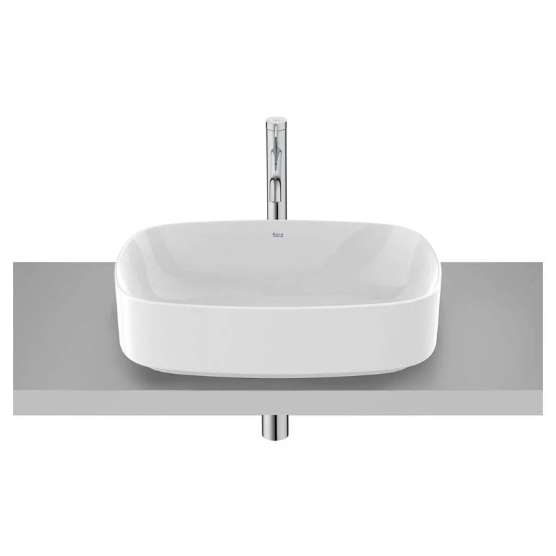 ROCA A3275L0000 ONA Umywalka nablatowa owalna 50x37 cm FINECERAMIC®