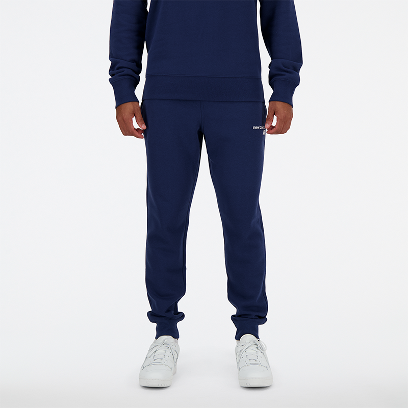 Spodnie męskie New Balance MP03904NNY  granatowe