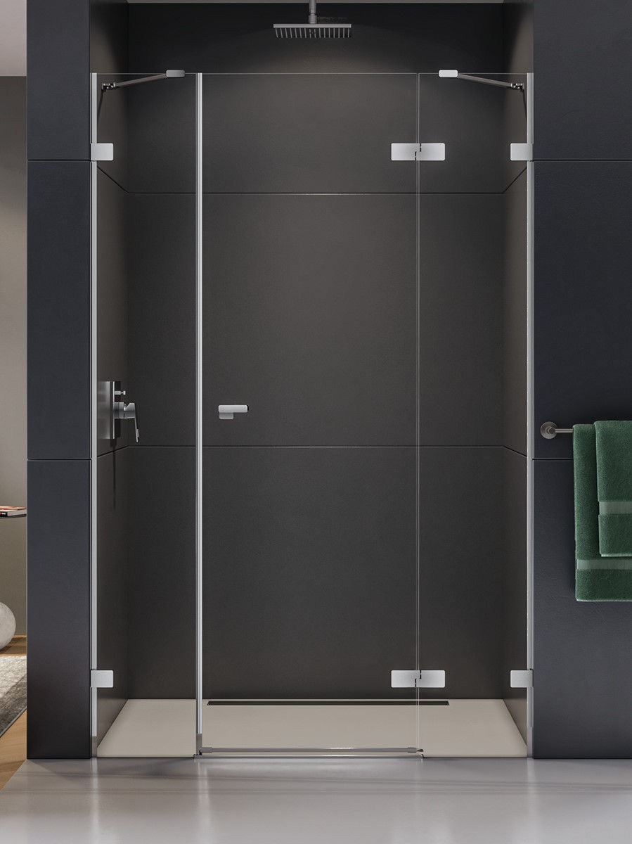Drzwi prysznicowe New Trendy Eventa 130x200 wnękowe prawe chrom EXK-4463